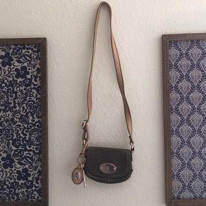 Fun, small fossil crossbody